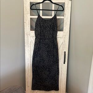 NWT Women’s Old Navy Black Midi Dress
